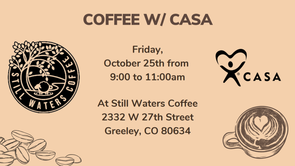 Coffee with CASA 10/25/25