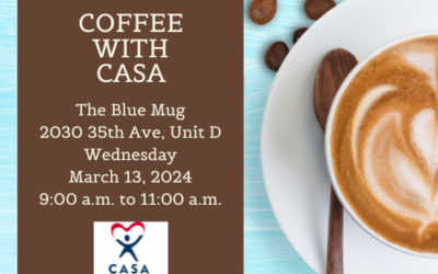 March 13 – Coffee with CASA