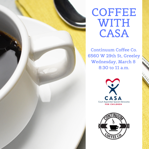 MARCH 8 – COFFEE WITH CASA
