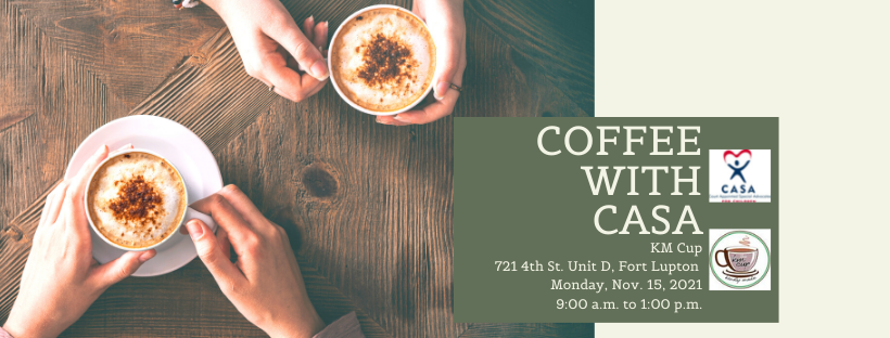 November 15 – Coffee With CASA at KM Cup