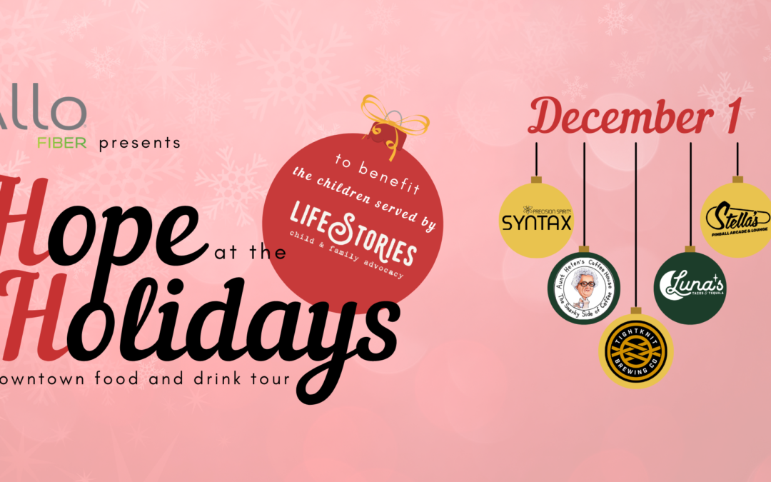 Dec. 1 – Hope at the Holidays – A Downtown Food and Drink Tour
