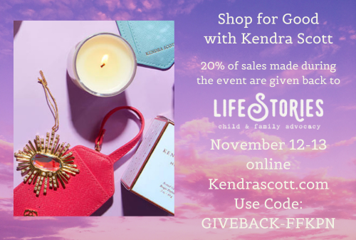 November 12-13 – Shop for Good with Kendra Scott