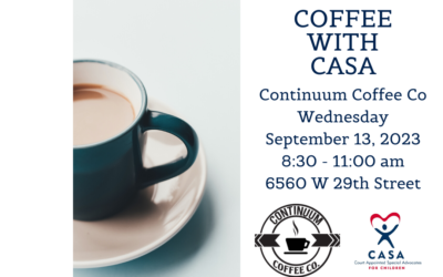 September 13 – Coffee with CASA